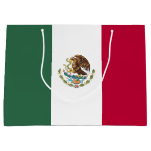 Flagge Mexikos Große Geschenktüte