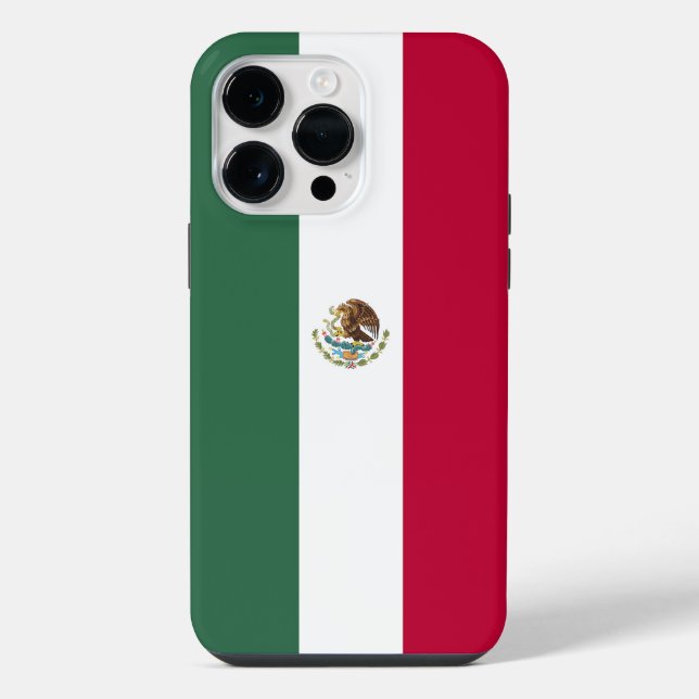Flagge Mexikos iPhone Hülle (Rückseite)
