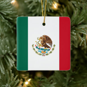 Flagge Mexikos Keramikornament