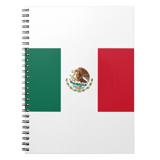 Flagge Mexikos Notizblock (Vorderseite)