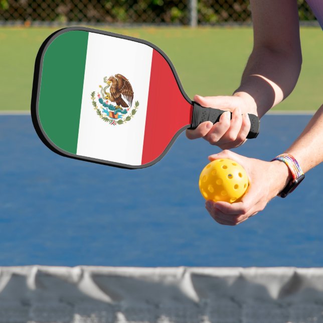 Flagge Mexikos Pickleball Schläger (InSitu)