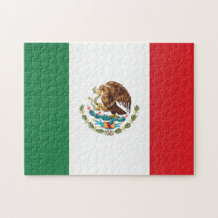 Flagge Mexikos Puzzle