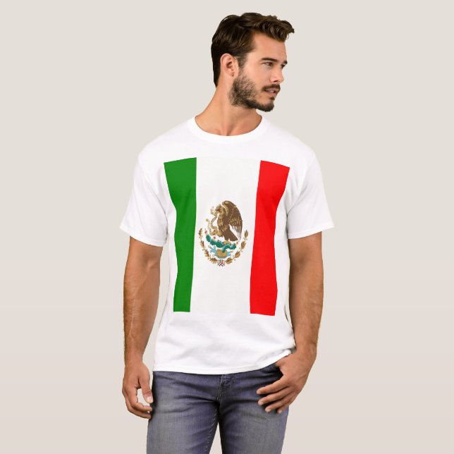 Flagge Mexikos T-Shirt (Vorne ganz)