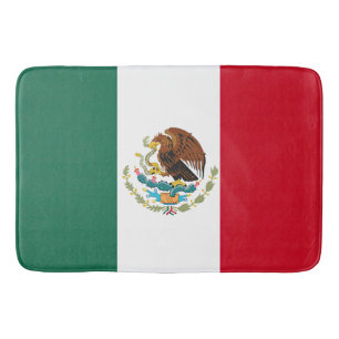 Flagge Mexikos Tricolore Badematte