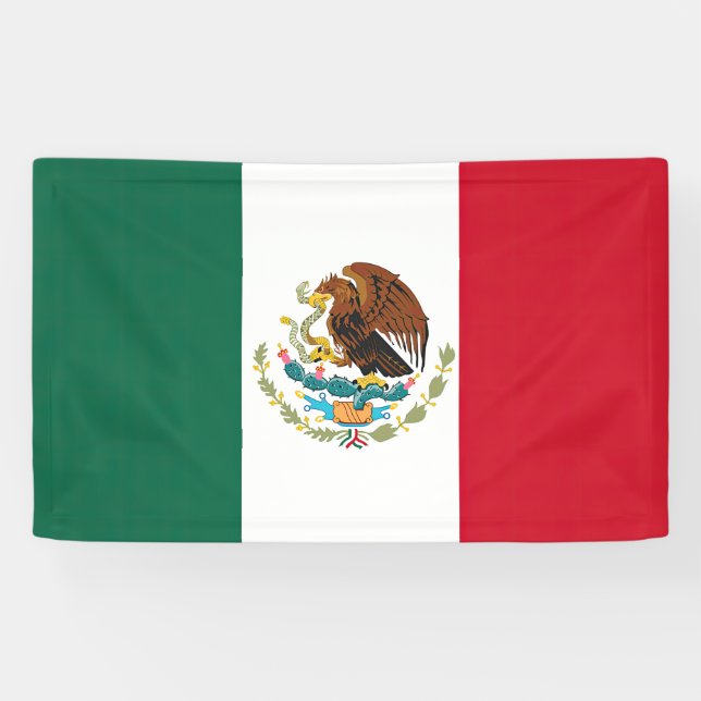 Flagge Mexikos Tricolore Banner (Horizontal)