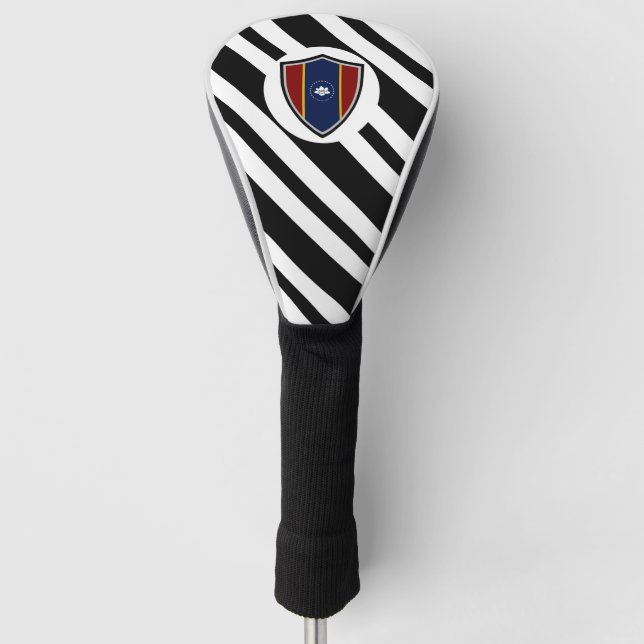 Flagge Mississippi Golf Headcover (Vorderseite)