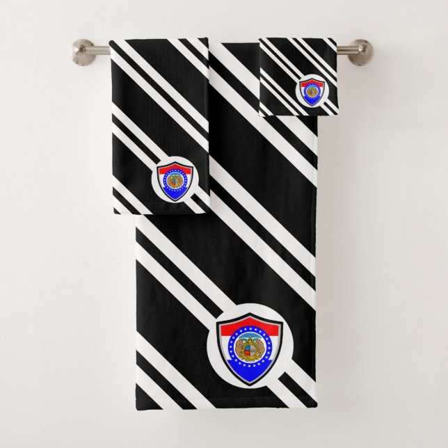 Flagge Missouri Badhandtuch Set (Insitu)