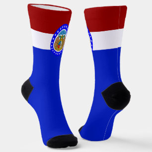 Flagge Missouri Socken