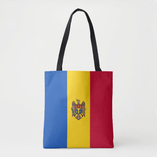 Flagge Moldawiens (Vorderseite)