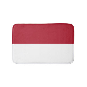 Flagge Monaco Badematte
