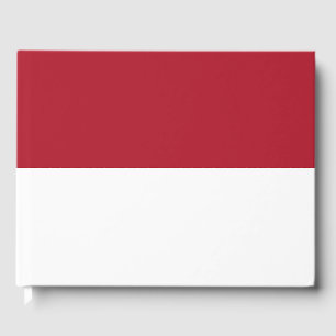 Flagge Monaco Gästebuch