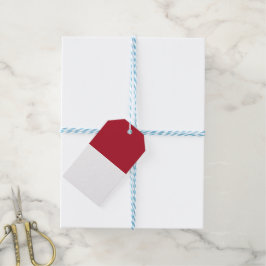 Flagge Monaco Geschenkanhänger