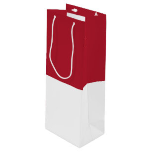Flagge Monaco Geschenktüte Für Weinflaschen