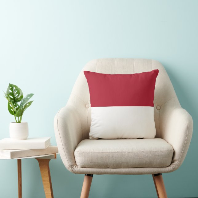 Flagge Monaco Kissen (Stuhl )