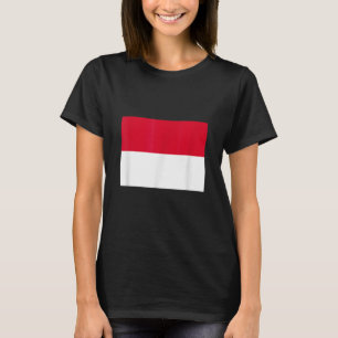 Flagge Monaco T-Shirt