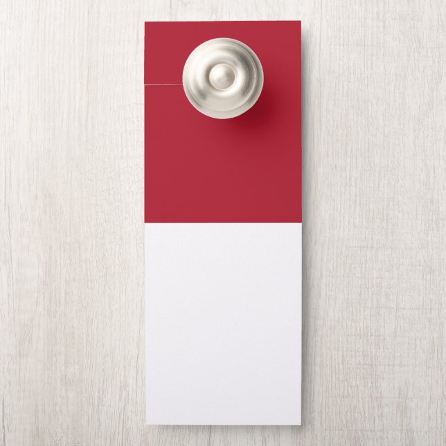 Flagge Monaco Türanhänger (Auf Knauf)