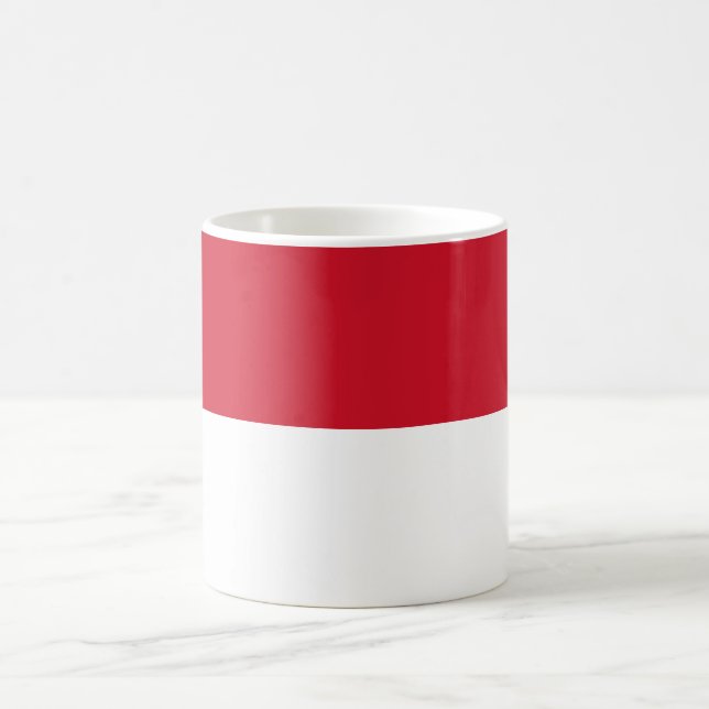 Flagge Monacos Kaffeetasse (Mittel)