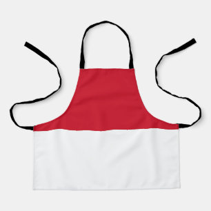 Flagge Monacos Schürze