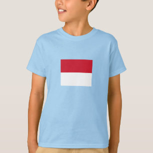 Flagge Monacos T-Shirt