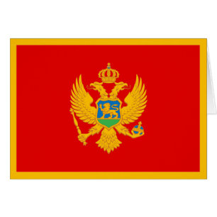 Flagge Montenegros