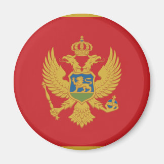 Flagge Montenegros Magnet