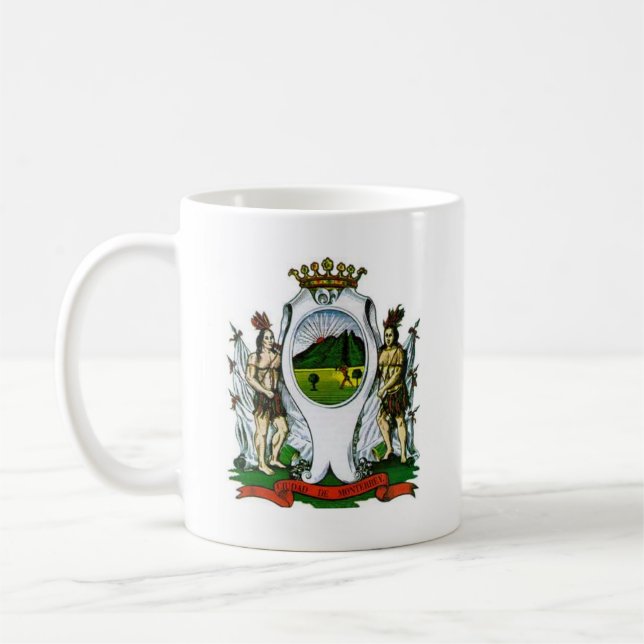 Flagge Monterrey, Nuevo León - MEXIKO Kaffeetasse (Links)