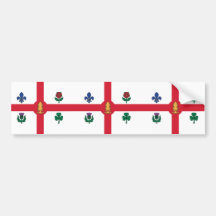 Flagge Montreals (Quebec, Kanada)