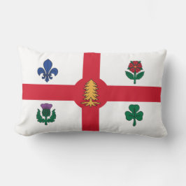 Flagge Montreals (Quebec, Kanada) Lendenkissen