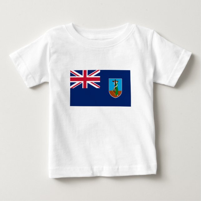 Flagge Montserrat Baby T-shirt (Vorderseite)