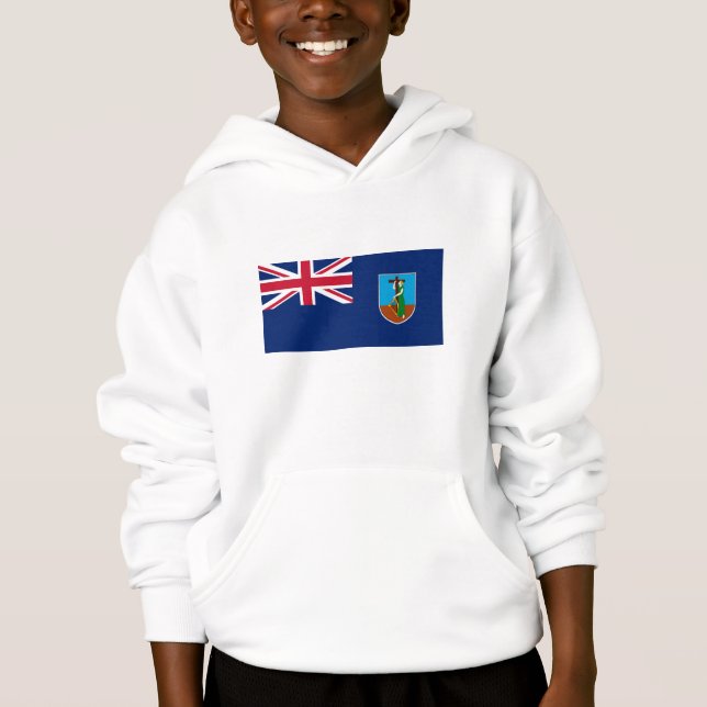 Flagge Montserrat Hoodie (Vorderseite)