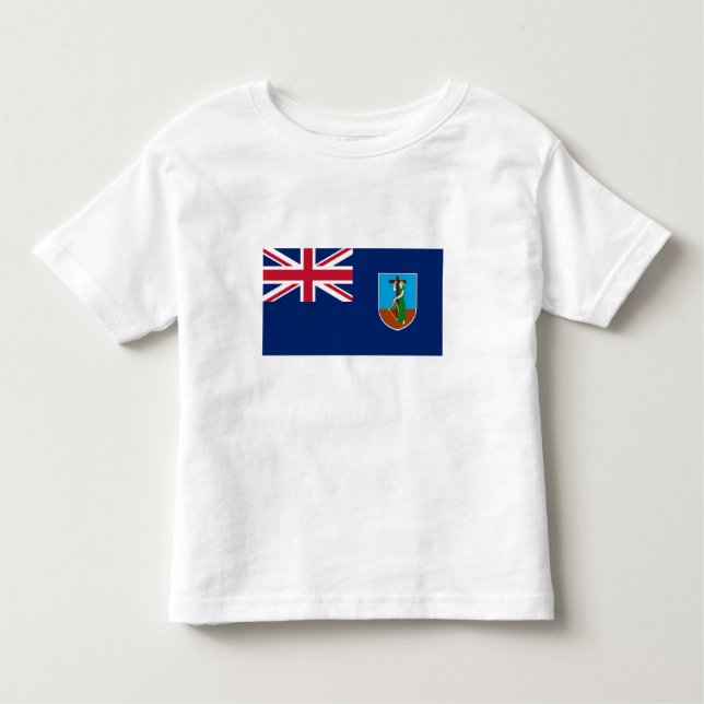 Flagge Montserrat Kleinkind T-shirt (Vorderseite)