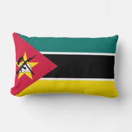 Flagge Mosambiks (Nationalflagge) (Afrika) Lendenkissen