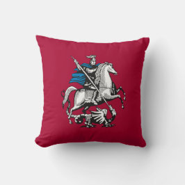 Flagge Moskaus (russische Hauptstadt) Kissen