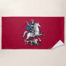 Flagge Moskaus (russische Hauptstadt)