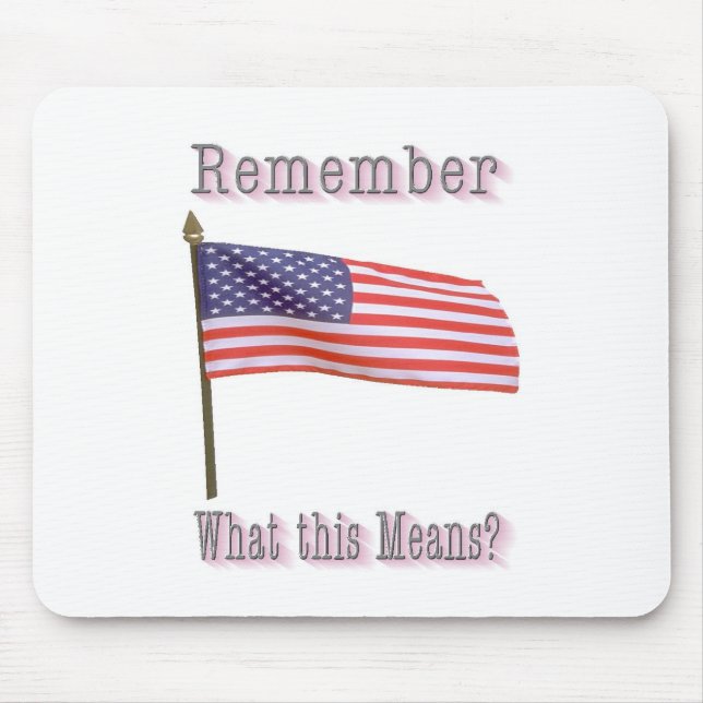 Flagge Mousepad (Vorne)
