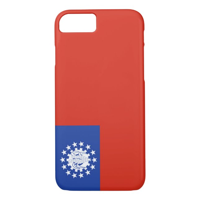 Flagge Myanmars Case-Mate iPhone Hülle (Rückseite)