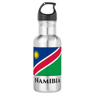 Flagge Namibias (Namibia) Edelstahlflasche