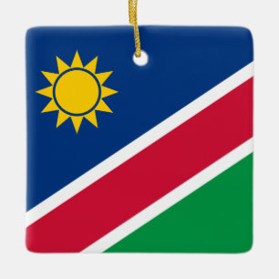 Flagge Namibias (Namibia) Keramikornament