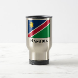 Flagge Namibias (Namibia) Reisebecher