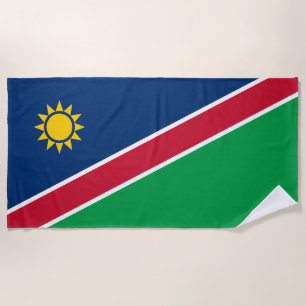 Flagge Namibias Strandtuch