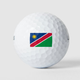 Flagge Namibias (Südafrika) Golfball