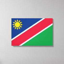Flagge Namibias (Südafrika) Leinwanddruck