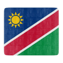 Flagge Namibias (Südafrika) Schneidebrett