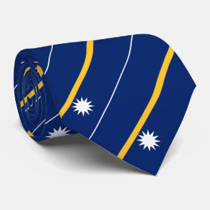 Flagge Naurus Krawatte