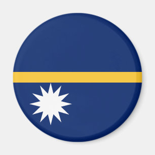 Flagge Naurus Magnet