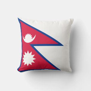 Flagge Nepals Kissen