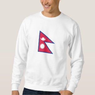 Flagge Nepals Sweatshirt