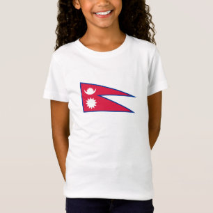 Flagge Nepals T-Shirt