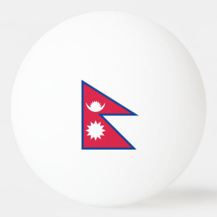 Flagge Nepals Tischtennisball