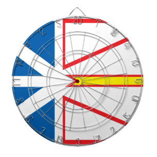 Flagge Neufundland Dartscheibe